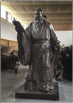 教書孔子雕像